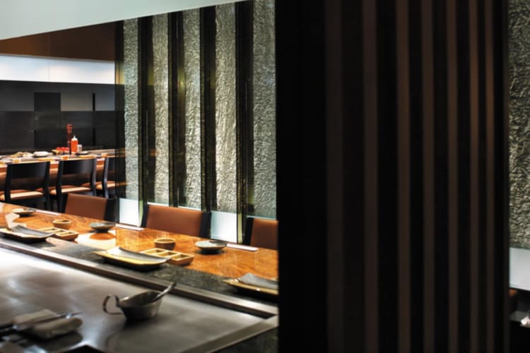 Kozan Teppanyaki restaurant interior